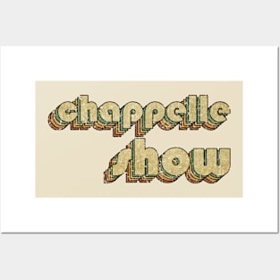 Chappelle Show // Vintage Rainbow Typography Style // 70s Posters and Art